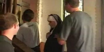 Nun fucked in church