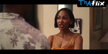Meagan Good Sexy Scene  in Day Shift