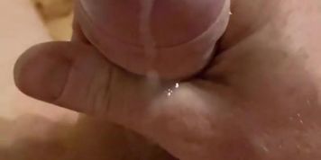 Slow Motion Wank and Cum