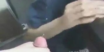 Asian japanese facial cumshot