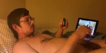 Clamped popper pig cums for daddy and keeps going moan bitch!!