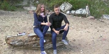 Passionate First Date Sex On A Beach