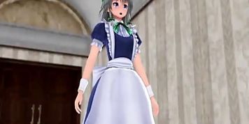 trapped under long skirt compilation 1