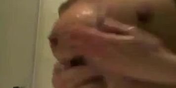 Beautiful Cam Model With Huge Boobs Takes A Shower On Web Cam