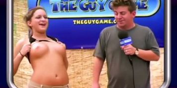 Compilation of 2 Busty Friends Partying from Spring Break 2003