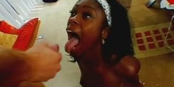 Cumshot - Ebony