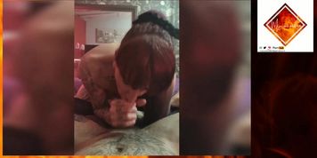 Macarenafire mamando a t&iacute;o tatuado