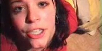Ex girlfriend swallowing cum