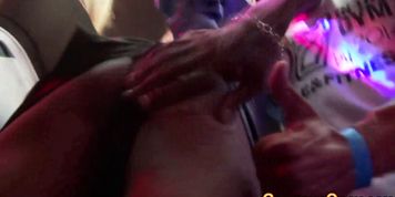 Glam whores riding cocks