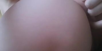 My big ass so close to camera and ass finger mastrubation 