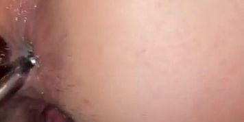 Hook, Line and sinkher... Anal play