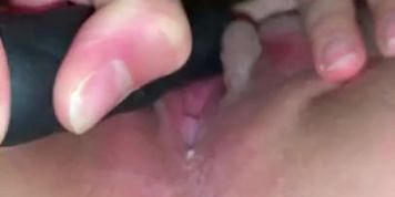My new toy makes me cum so rough that I squirt (Nympho_teen)