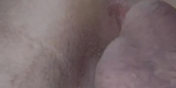 Glass Butt Plug Insertion From Behind