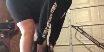 **Fucking birds** Should I post more workout videos?? by asmrkay from OnlyFans | Coomer