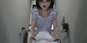 3D Hentai Girl Screw Raw And Creampied In Comport Room