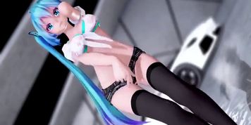 MMD Hatsune Miku (Phone Number) (Submitted by Arx_MMD)