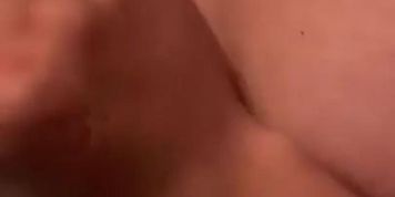 Daddy fucking his slut with a dildo