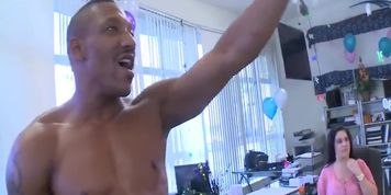 DANCINGBEAR - Office CFNM Birthday Bash Goes Off The Chain (db11282)
