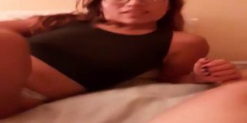 Big Butt Teen Booty Belle Enjoys Boner