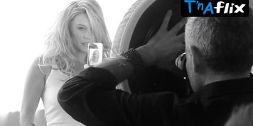Tricia Helfer Sexy Scene  in Tricia Helfer Acting Outlaws Calendar 2015