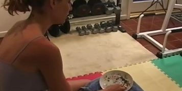Stunning cutie is masturbating because she is very