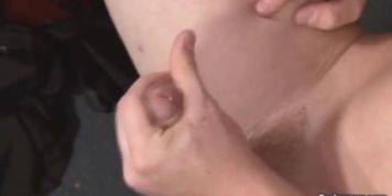 Very cute guy plays with his ass and cums (Connor Maguire)