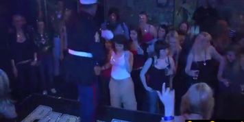 Male Strippers Drive Amateur Girls Wild In Nightclub