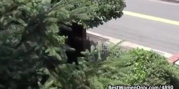 Japanese Cougar Mother Takes Care Her Big Family Males