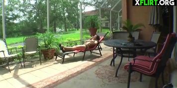 Blonde Stepmother Milf Leena Sky With Stepson