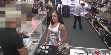 Hot Latina Trades That Sweet Ass For Easy Money at Pawn Shop xp13027 HD