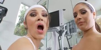 Jynx Maze And Kristina Rose Scene Screw On Ass Delights