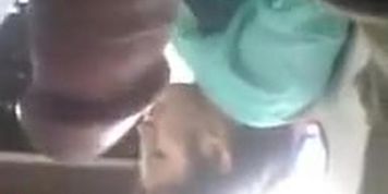 girl looking the whole time and she didnt tell mother