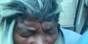 Street hooker car blow job 