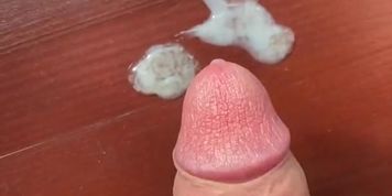Handsome teen with hair on his pubic mastrubate at mom's bedroom And cum