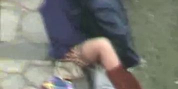 amateur fuck in public