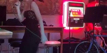 Just me and @brycesgfelle goofin around at karaoke the other.. by brycesgfkatya from OnlyFans | Coomer