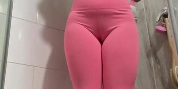 PAWG pees her pants for you! Pee Desperation (Emily Rose, Emilyrosetv)