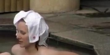 Public bath in Japan