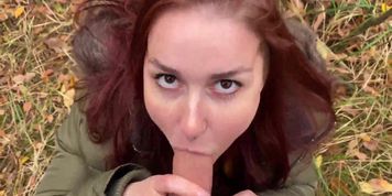 Public pickup and cum inside the girl outdoors. KleoModel (KleoModel KleoModel)