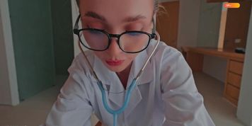 Ended Up In The Hospital With A Hot Nurse And Caught Her Staring At My Cock