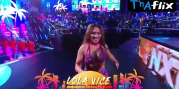 Lola Vice Butt,  Thong Scene  in Wwe Nxt