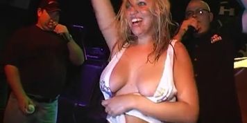 Young College Coeds Showing Off Their Tight Bodies During Spring Break Key West 2012