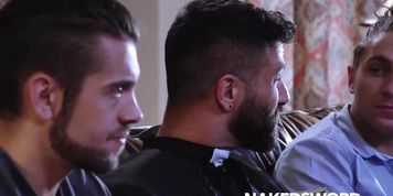 Adam Ramzi Fucked Dante Colle in 3way Hardcore