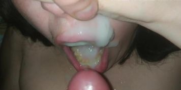 Cum swallow Vika