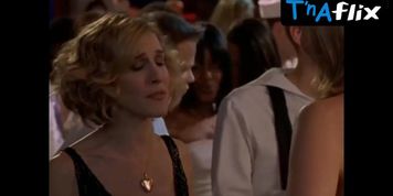 Kim Cattrall Breasts Scene  in Sex And The City