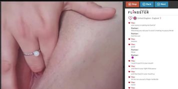 Omegle / Dirtyroulette 02 - UK Blonde Squirts