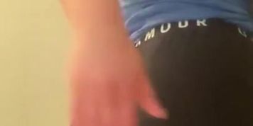 Wife teases while home alone