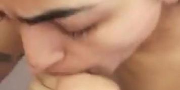 Ugly Latina Loves Cum Facials!!