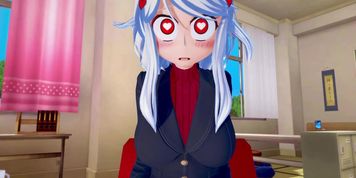 Modeus Helltaker 3D Hentai 1/6