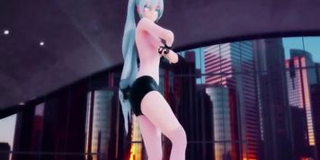 [MMD RWBY] (Gym Weiss) (Wiggle Wiggle) (Submitted by WS MMD)